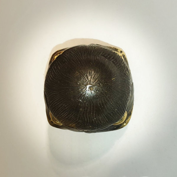 Affengrimassen, Bronze, ca. 6cm