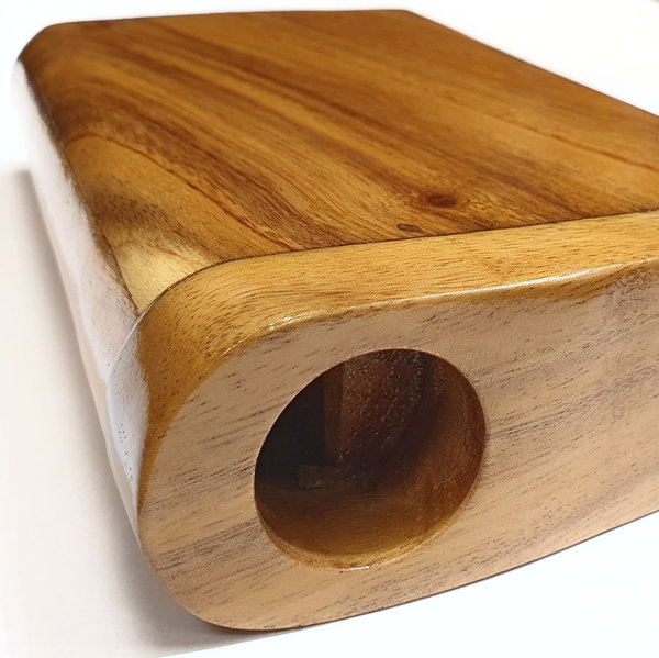 Didgeridoo Box aus Mahagoni-Holz im "Taschenformat"