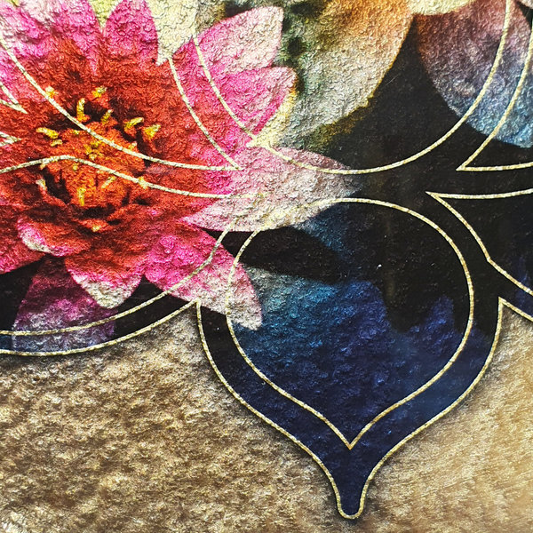 Tahsin's Glaswerk, Scheibe "Lotus"
